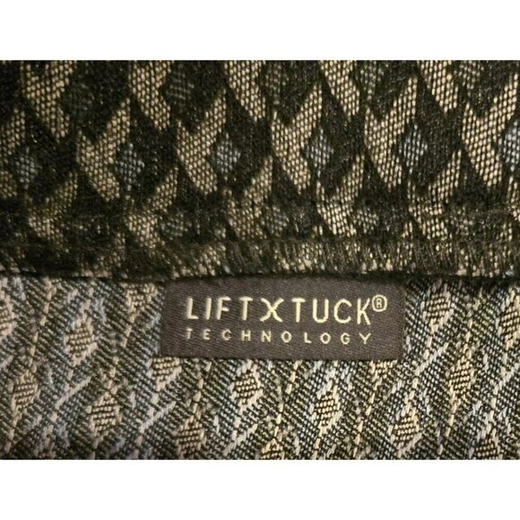 NYDJ Basic Legging Pants Lift Tuck Slit Charcoal Diamond Grey 6 NWT MBGA2556 6 - Picture 7 of 10
